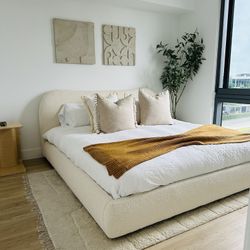 Cb2 Diana Bed King - 1 Year Old 