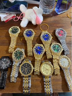 Men and women watch