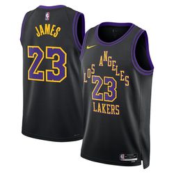 Lakers LeBron Black Jersey