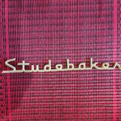 Studebaker 1950's Emblem Script. 11" rare find