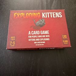 Exploding Kittens Card Game