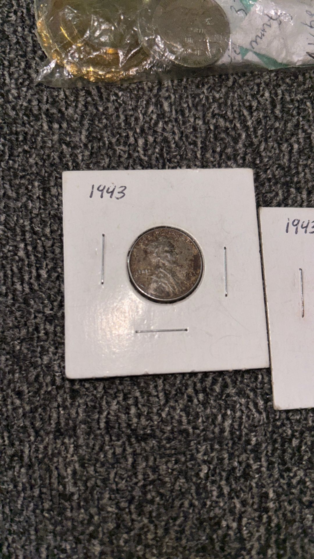 1943 Rare Mis Print Penny