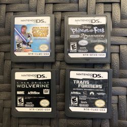 4 Nintendo 3DS Games 
