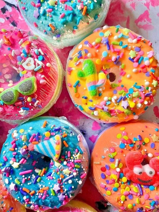 Jumbo Beach Party Donut Bath Bombs