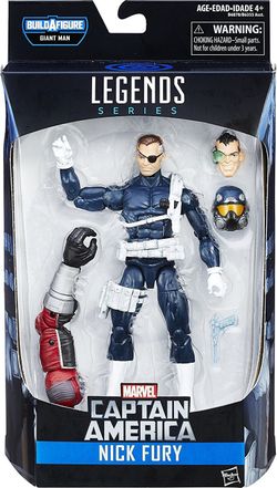 Marvel Legends Avengers Nick Fury Giant Man Build A Figure