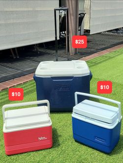 Coolers, used but in great condition, $10 - $25