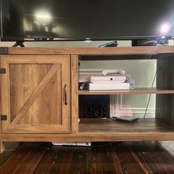 Wood TV Stand