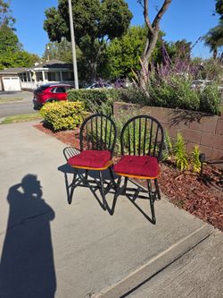 Kitchen chairs w/cushions