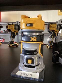Dewalt 20V XR Brushless 1/4” Router (Tool-Only) $200