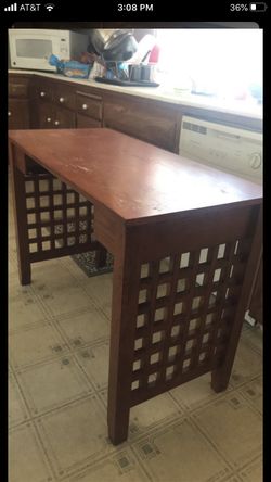 Wood desk- $20