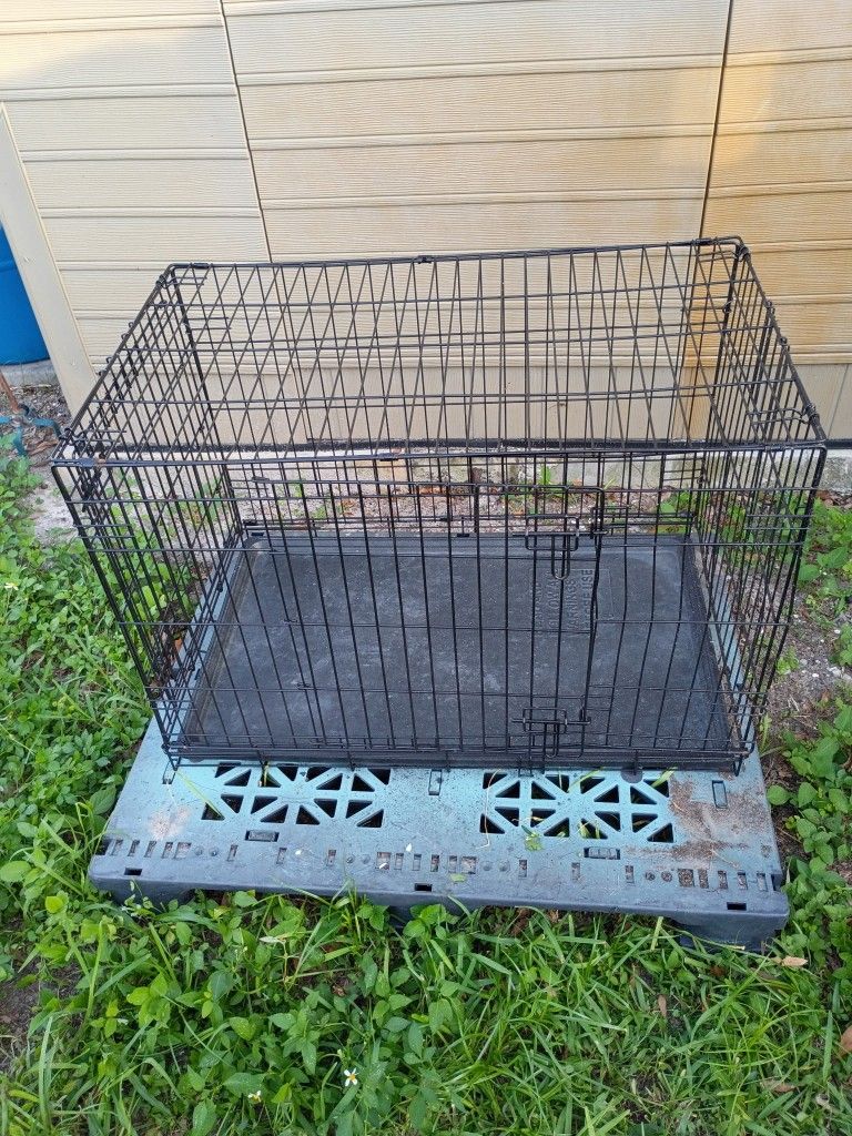 Large Dog Cage Crate Kennel