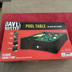 Mini Pool Table Dave & Buster’s $25 OBO