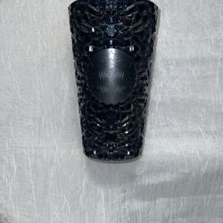 Starbucks 2024 Sapphire Blue Hue of the Navy Gemstone Cold Cup (16 OZ).