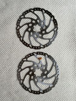 Shimano Deore SLX SM-RT66-L 6-Hole Brake Disc 203mm - $20 for both or $12 for only one - Good condition - If the listing is up and you can see it, tha