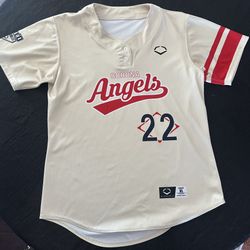 Corona Angels New Tan/Red Uniform Top