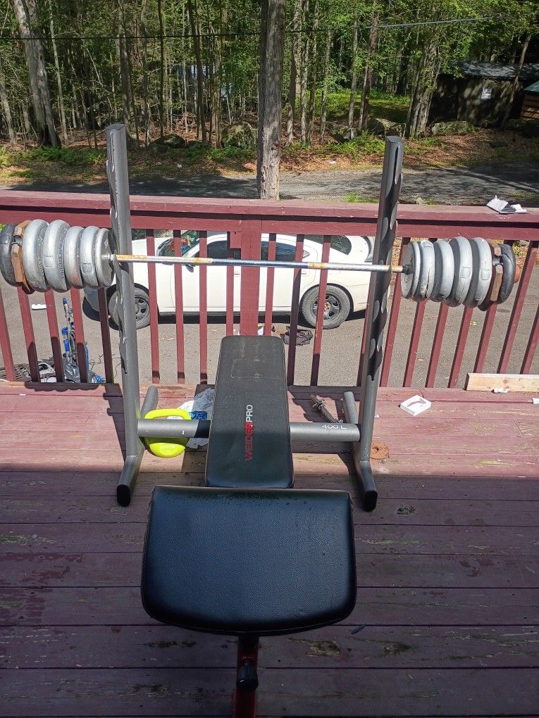Basic entry level Bench or great for teens or women plus preacher attachment