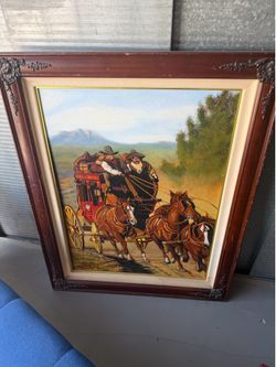Stagecoach printed