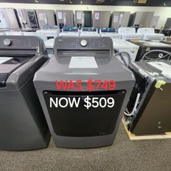 7.3 Cu. Ft. Vented Electric Dryer In Grey With Sensor Dry