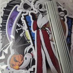 Nightmare Before Christmas Lawn Signs 