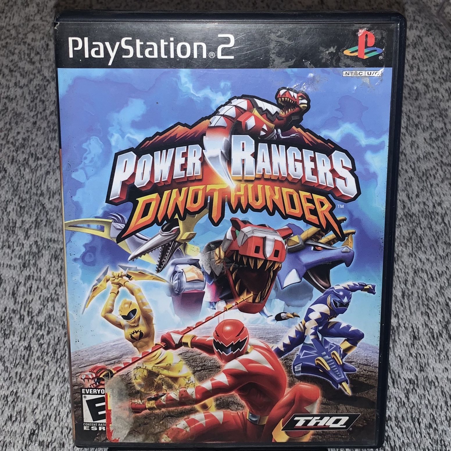 Power Rangers Dino Thunder Playstation 2 PS2 Game