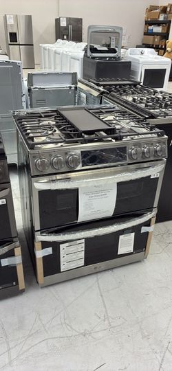 LG Gas Range & Double Oven: Open Box Keep $1,800 in Your Pocket VS MSRP