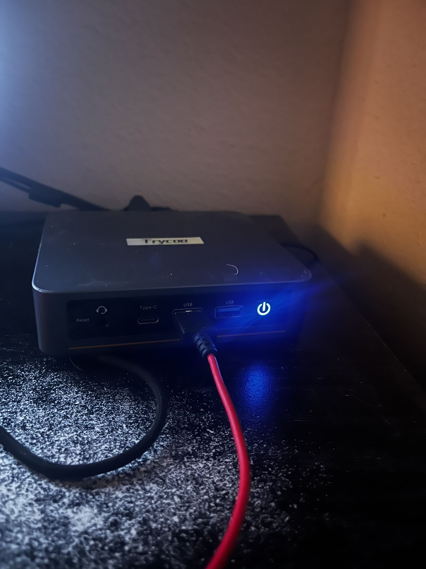 Trycon mini pc with keyboard