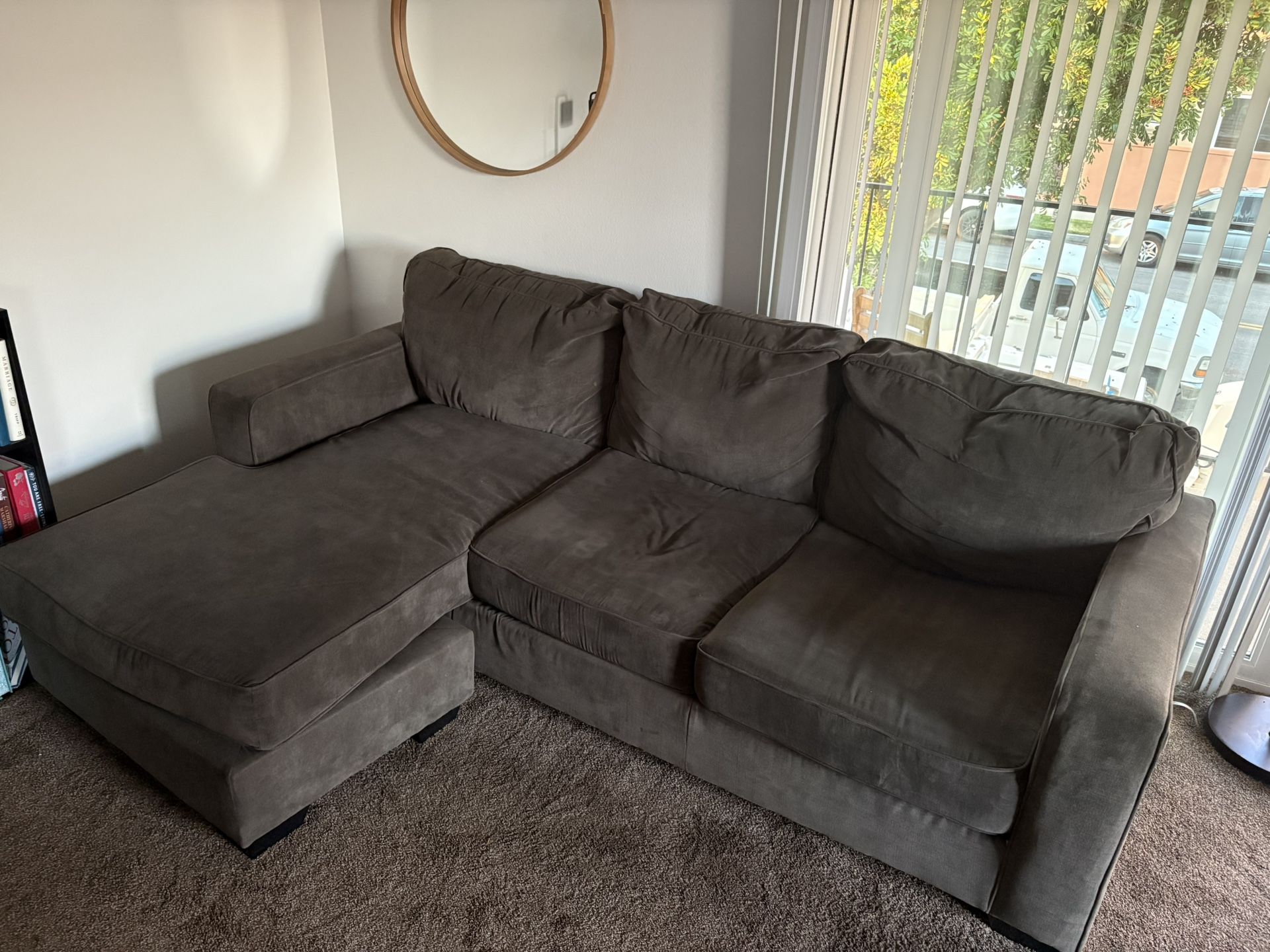 Grey Modern Sectional Couch