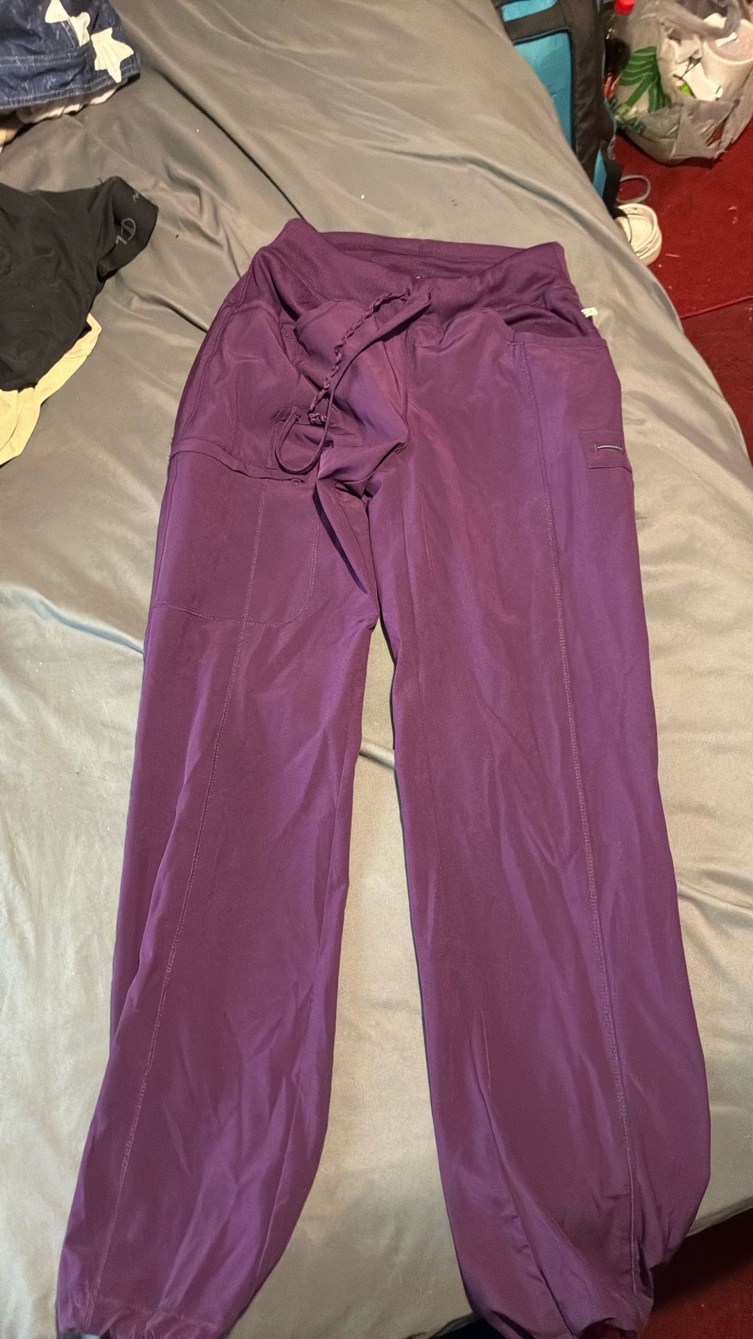 Purple Joggers