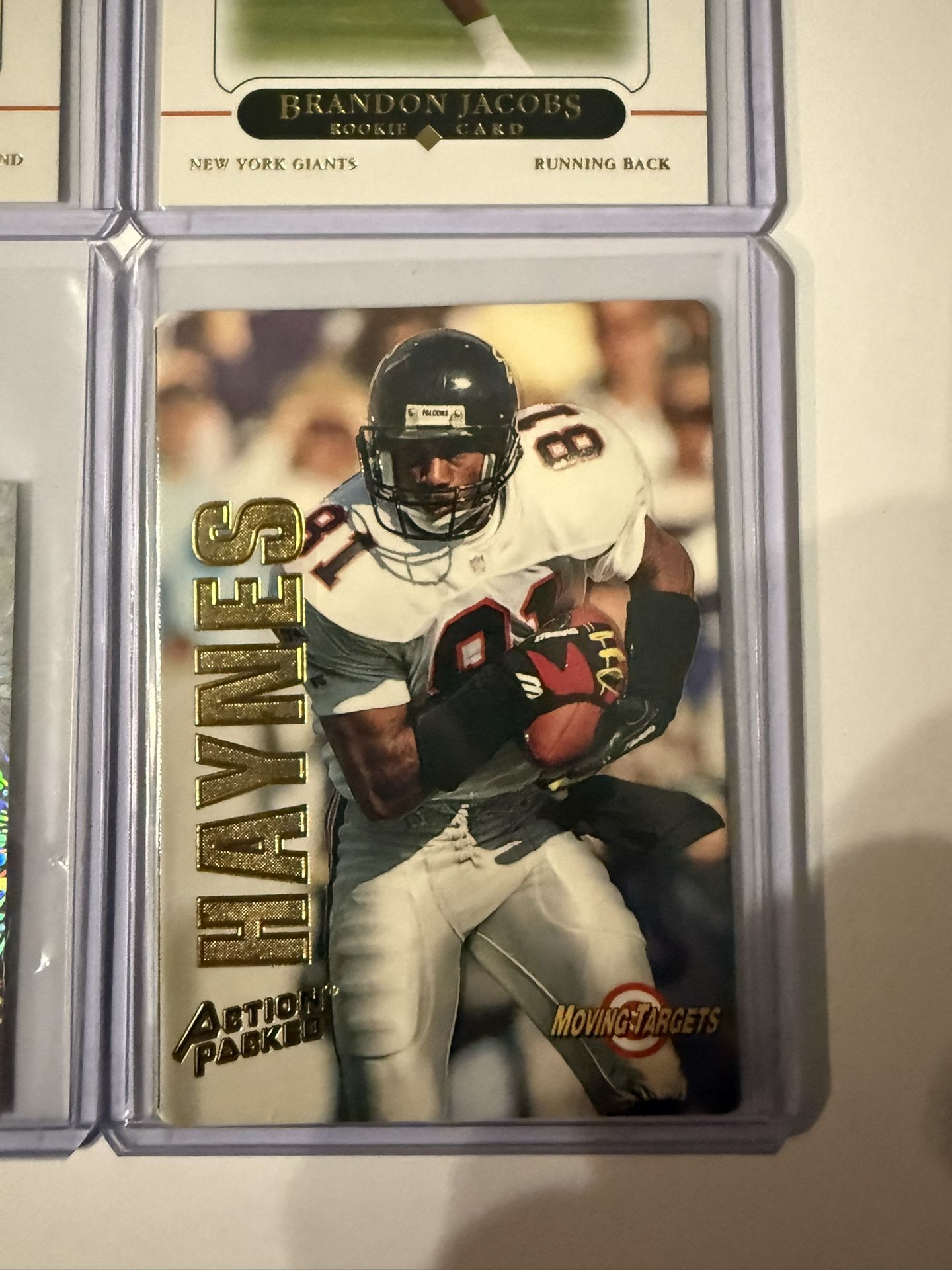 93 Michael Haynes Action Pack….Mark Andrew Mini Card Refracture