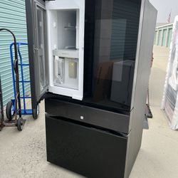 Samsung Refrigerador Family Hub Bespoke Black 29’ Cubic Full Zise
