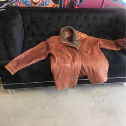 Genuine  Leather  Jacket Xl  .
