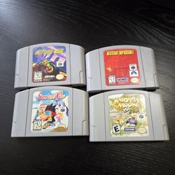 AUTHENTIC ORIGINAL NINTENDO 64 LOT **read Description**