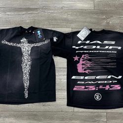 Hellstar Capsule 10 QR Code Tee! Size L Comes with  NFC Tag!