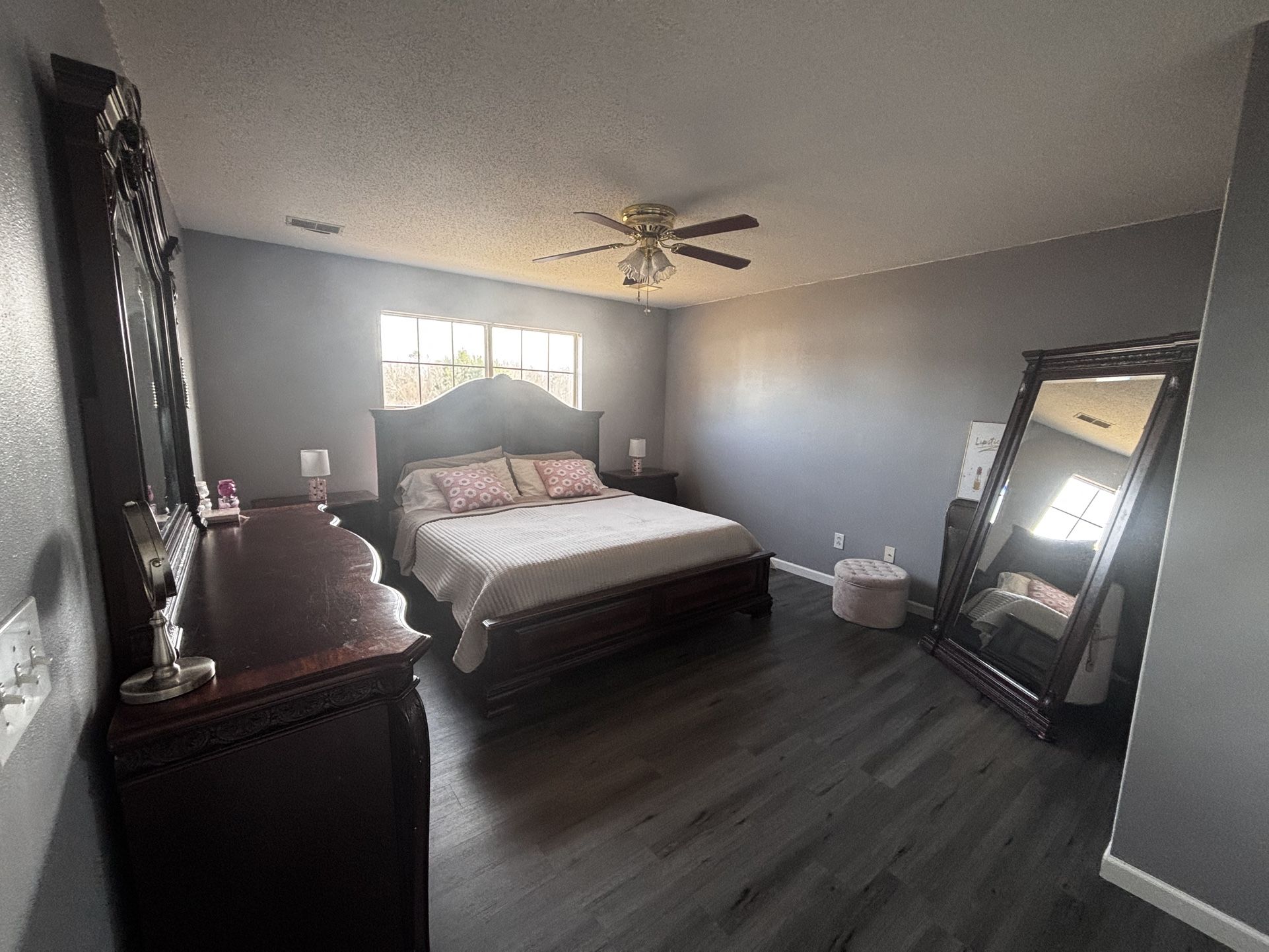 Entire King Bedroom Set (includes Mattress)