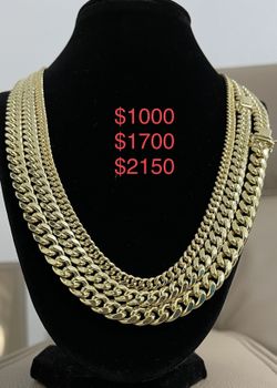 Lindas Cadenas De Oro 10 Kt 