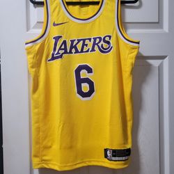 BRAND NEW LAKERS LEBRON JAMES JERSEY