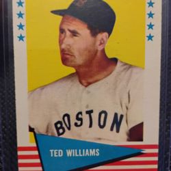 1961 Fleer Ted Williams Baseball Card In Great Condition Make Me An Offer 
