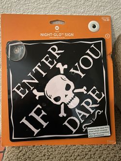 ENTER IF YOU DARE SIGN