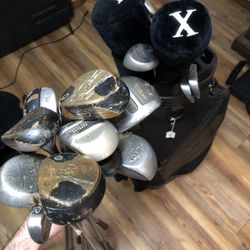 Golf clubs + Golf Bag
