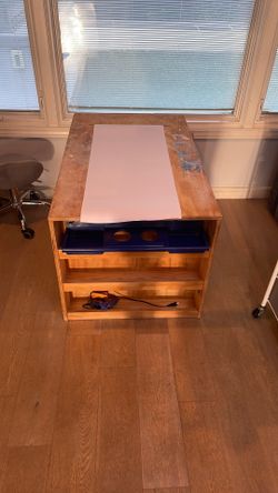 Custom Built Art Table