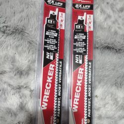 DIABLO NITRUS CARBIDE 9" WRECKER MULTI MATERIAL SAWZALL BLADES 