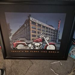 Harley Davidson Neon Picture 