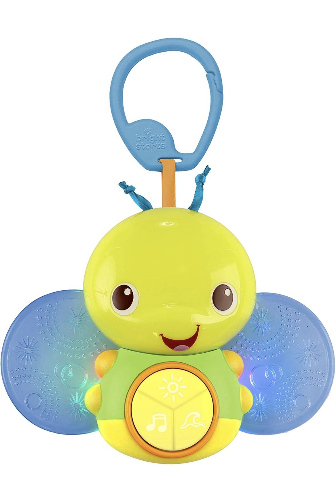 Bright Starts Beaming Buggie Take-Along Toy with Lights