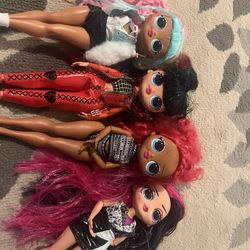 LOL Barbies With Clothes And Accessories