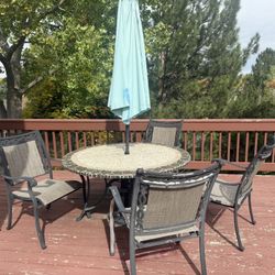 Patio Table And Chairs