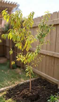 Fruiting peach Tree, over 5 feet tall, you dig