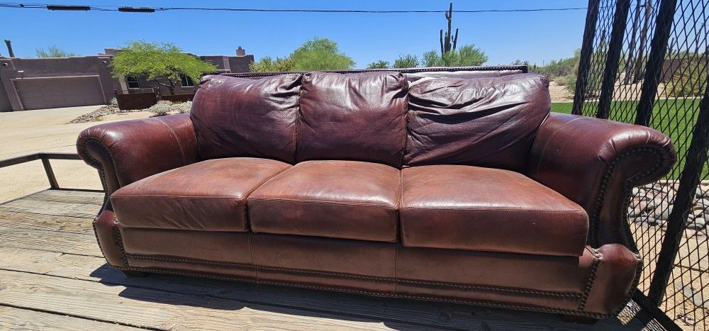 Free Leather Couch