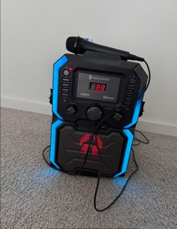 Bluetooth Karaoke singing machine with lights