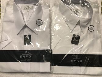 Men’s white dress shirts