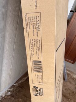Espresso Dresser with Drawers – New in Box